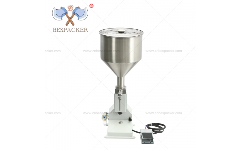 Máy chiết rót bột nhão bán tự động A-02